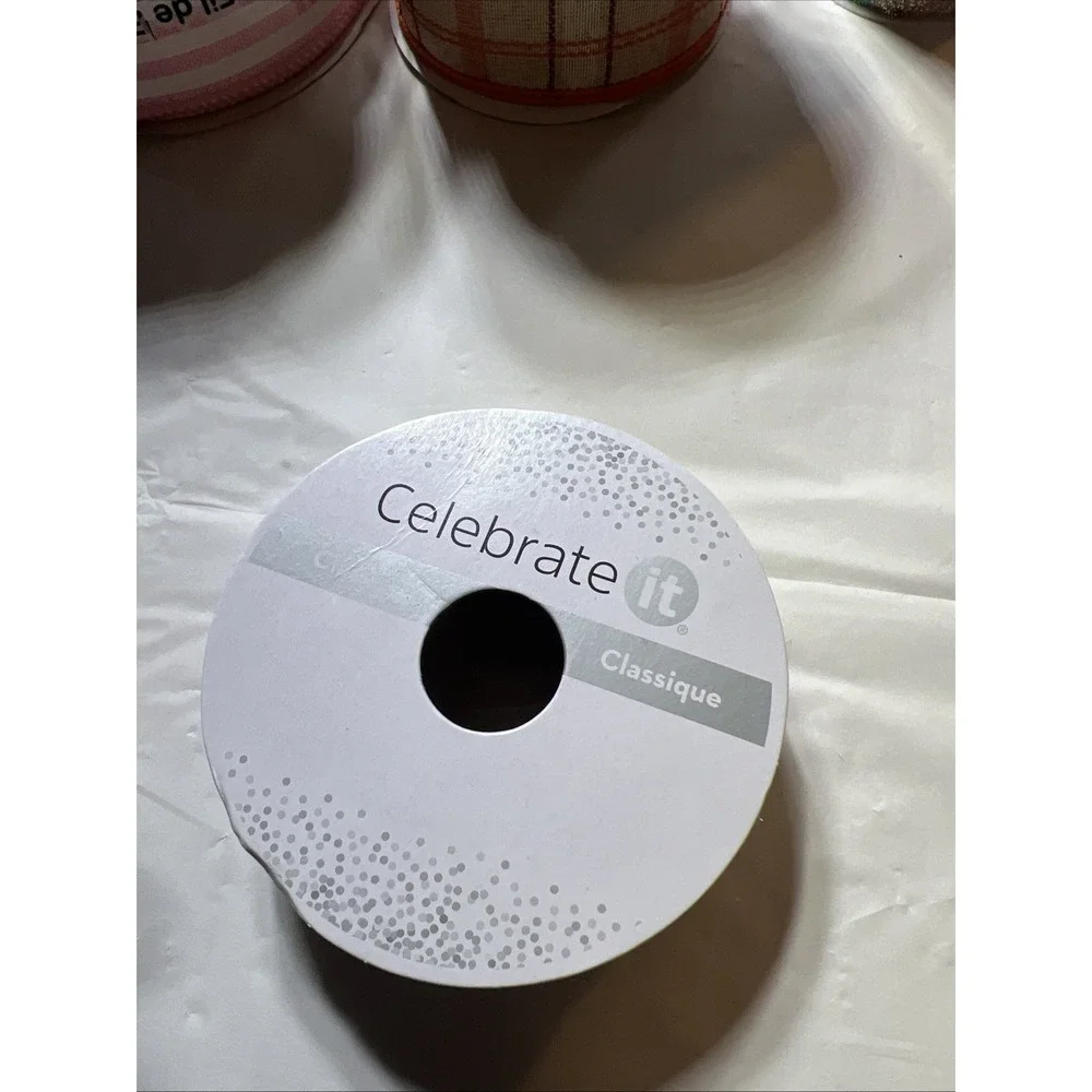 Lot Of 6 Rolls Of Crafting Ribbon #2